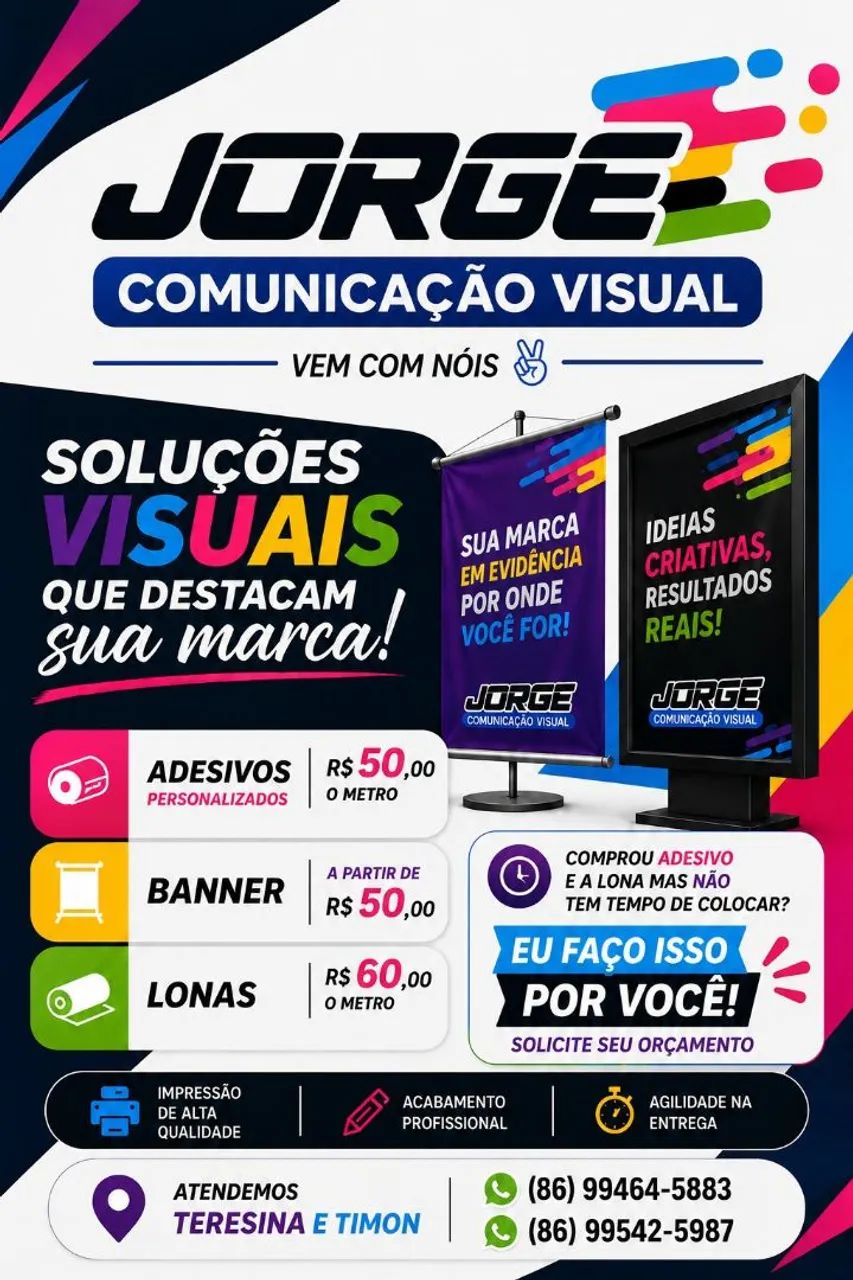 Produtos de comunicação visual
