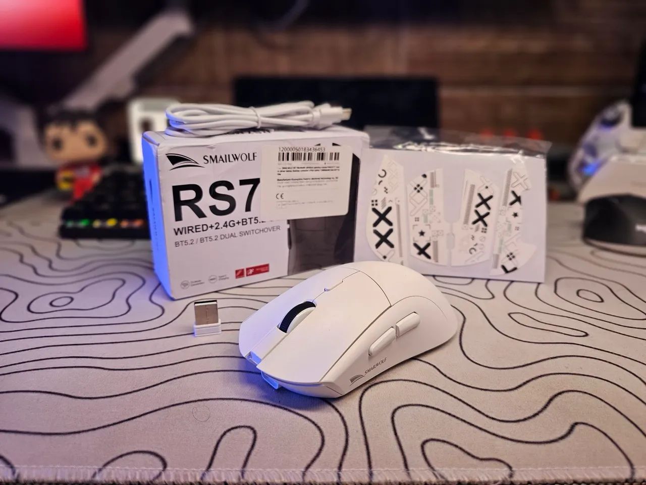 Mouse Gamer Smailwolf RS7