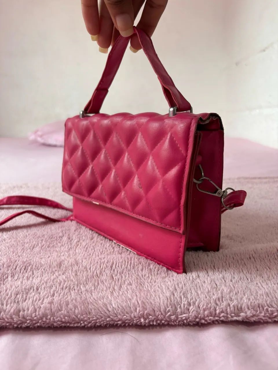 Bolsa rosa da SHEIN  - Foto 3