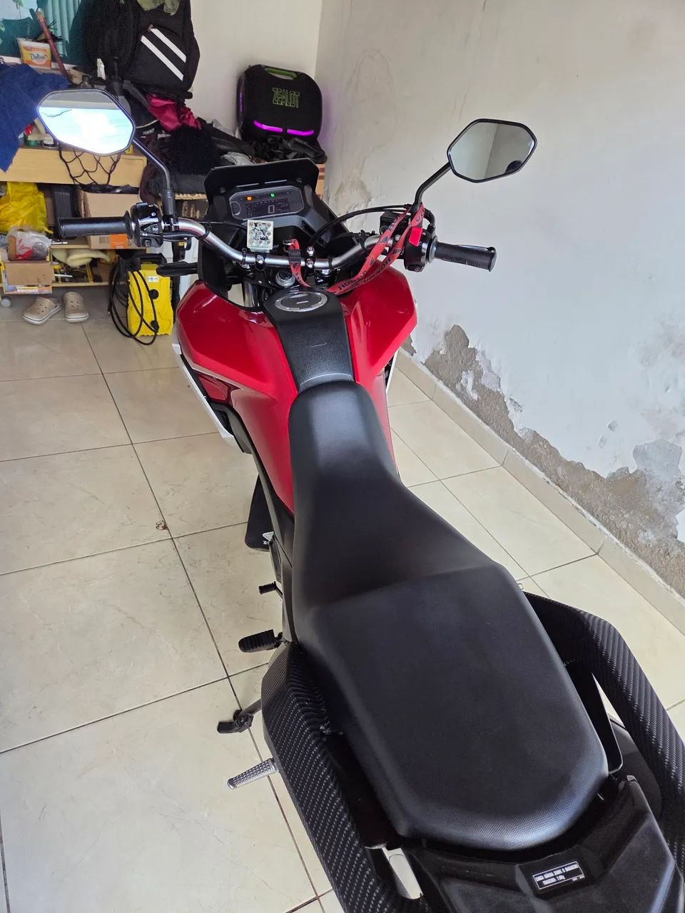Honda XRE 190 vermelha  - Foto 7