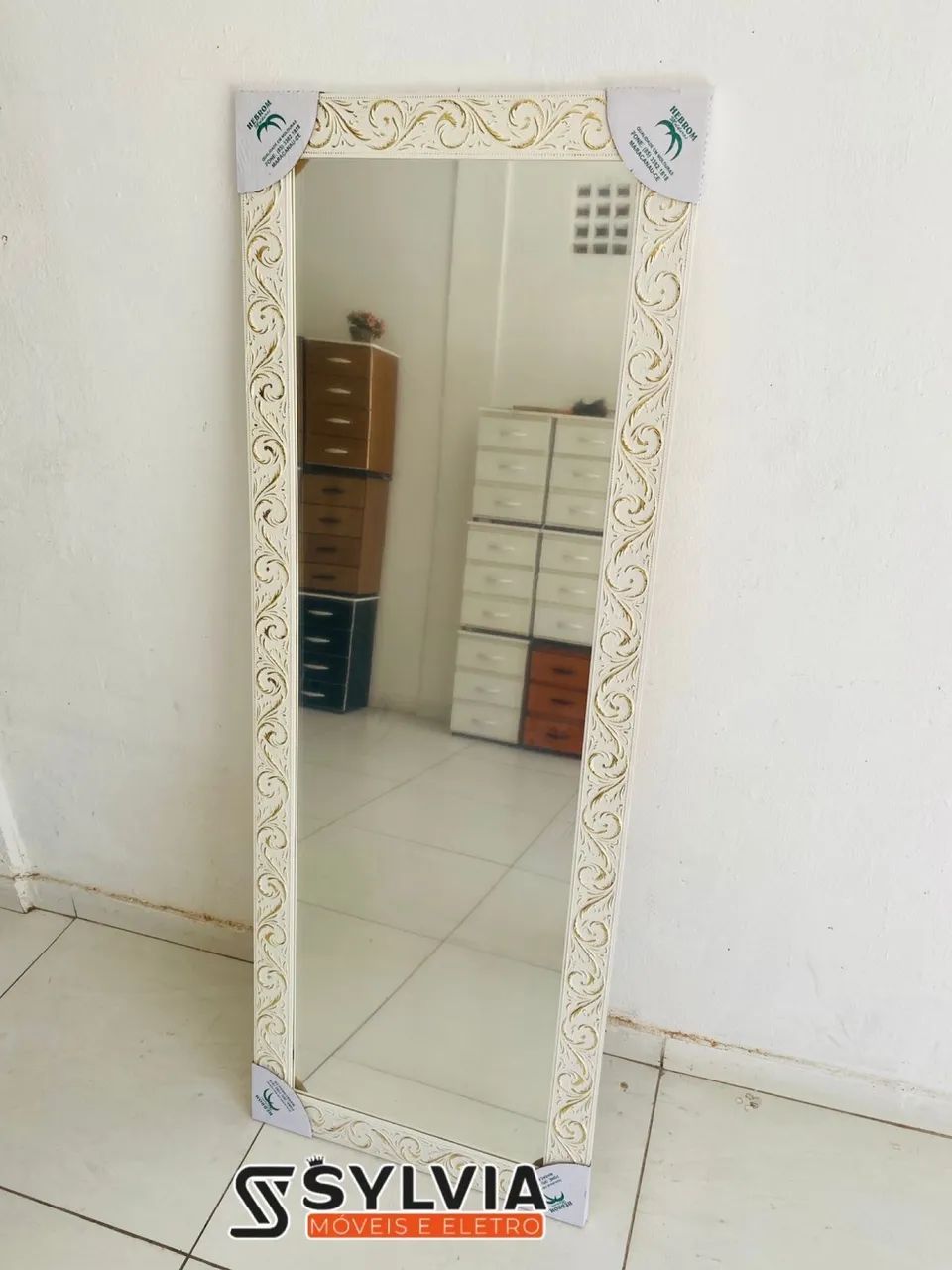 Espelho grande na moldura  - Foto 3