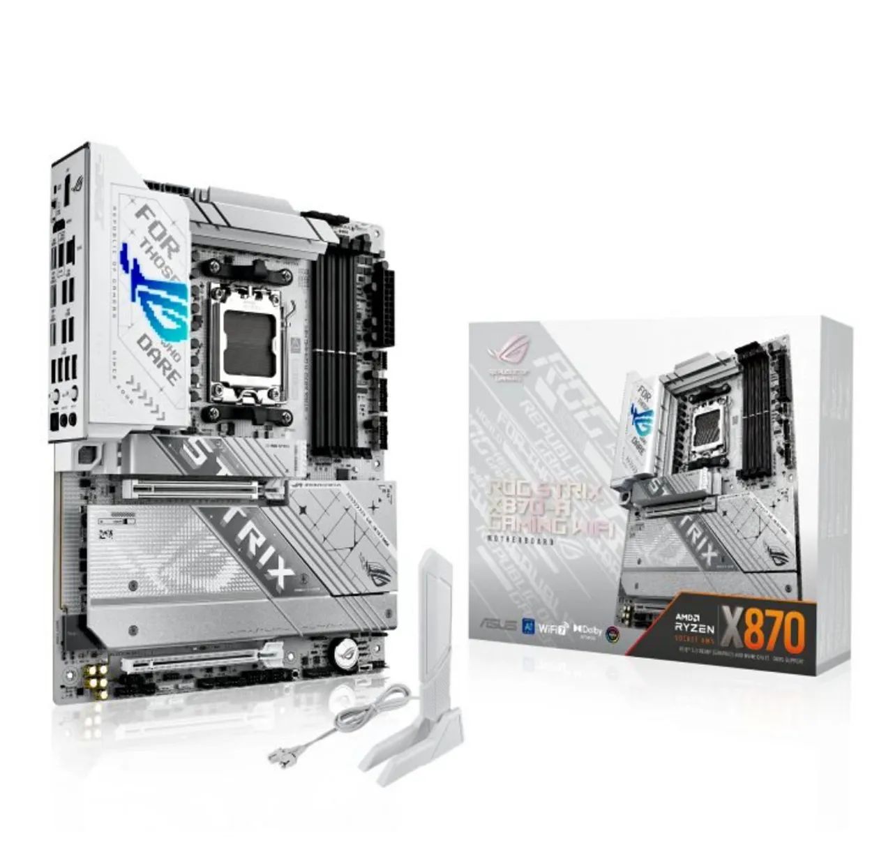 Placa Mãe Rog Strix x870-A Gaming Wi-Fi  - Foto 3