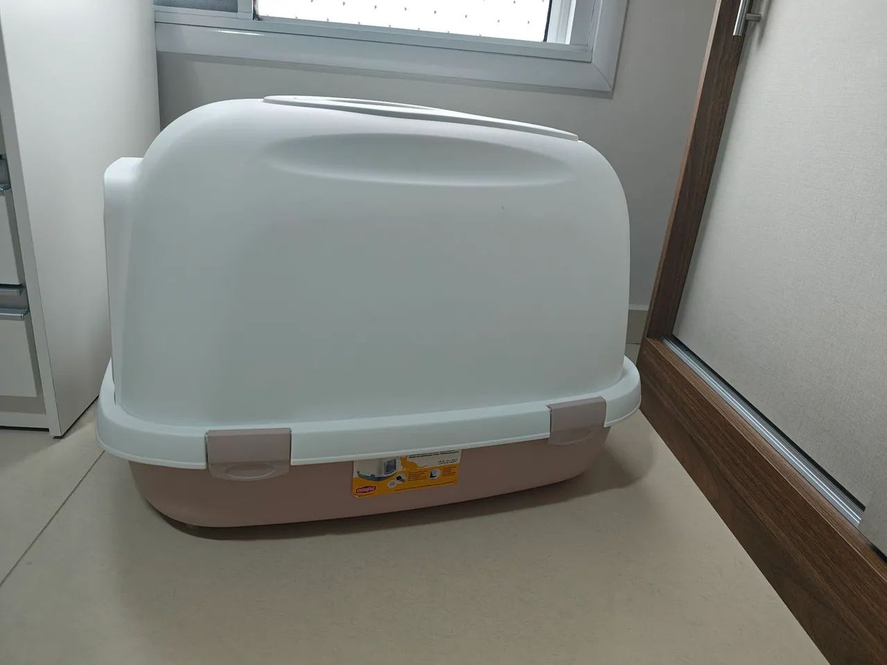 Caixa de Areia Bandeja Sanitária Super Queen para gatos (tamanho gigante) - Foto 3