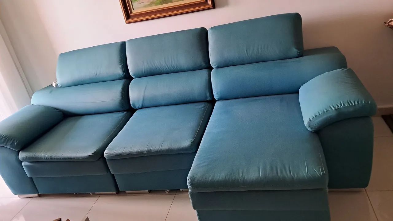 Sofá 3 lugares retrátil  - Foto 2