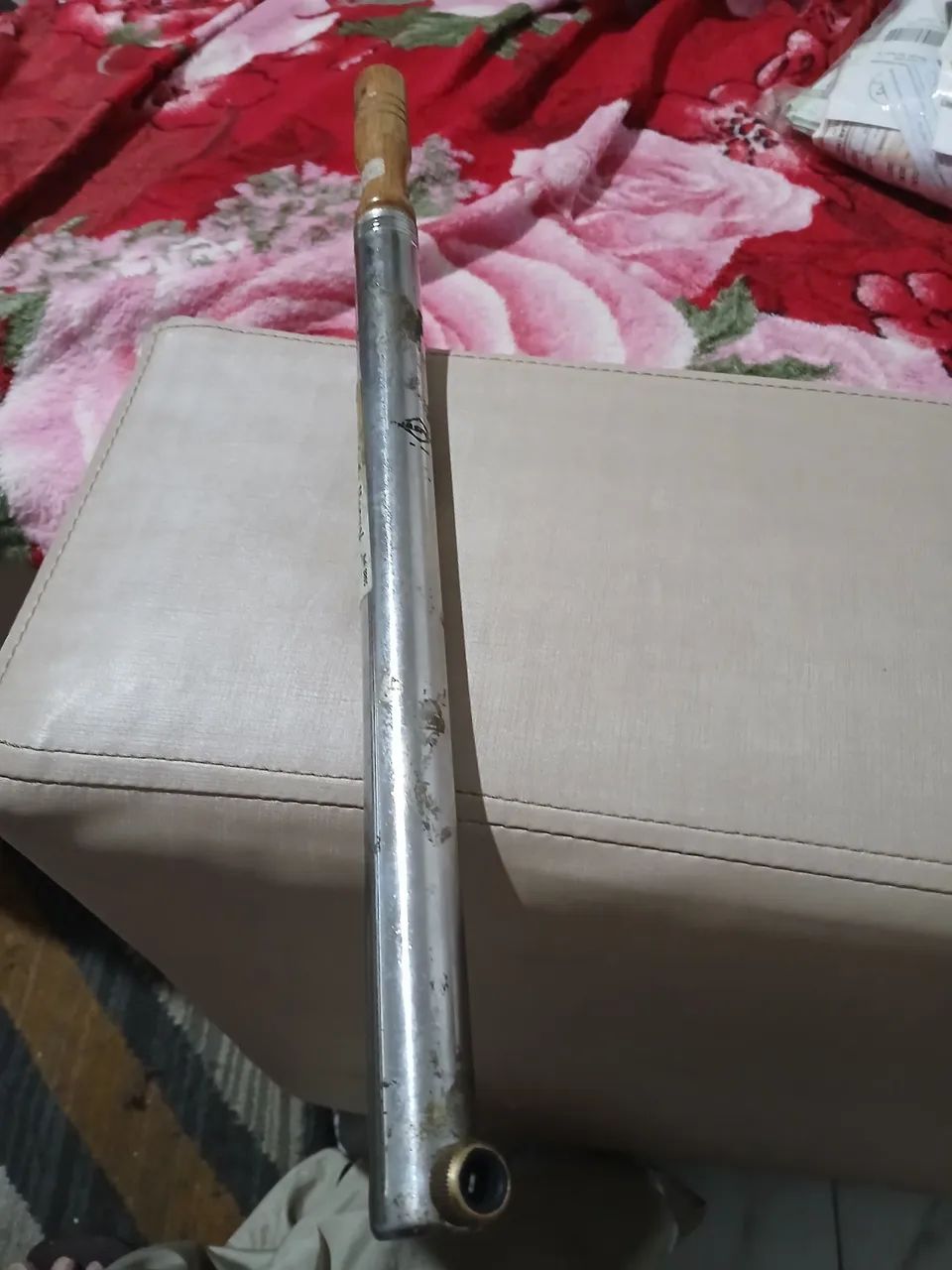 Bomba antiga ench.peneu  - Foto 2