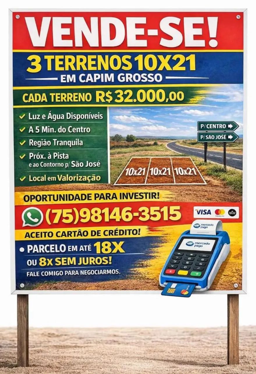 Foto - Capim Grosso - Oliveira