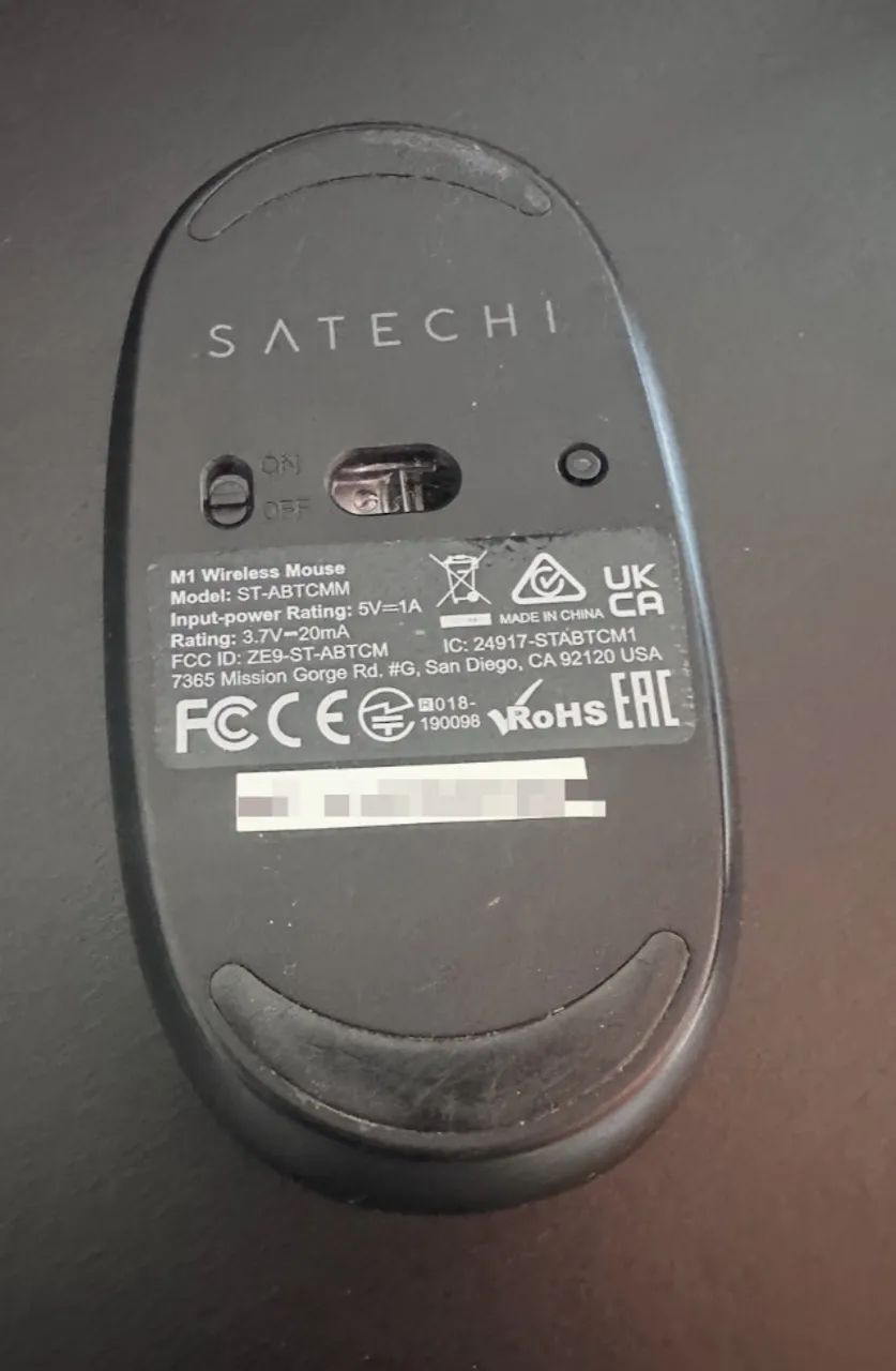 Mouse Satechi M1 Wireless Bluetooth - Alumínio Premium (Cinza Espacial) - Foto 2