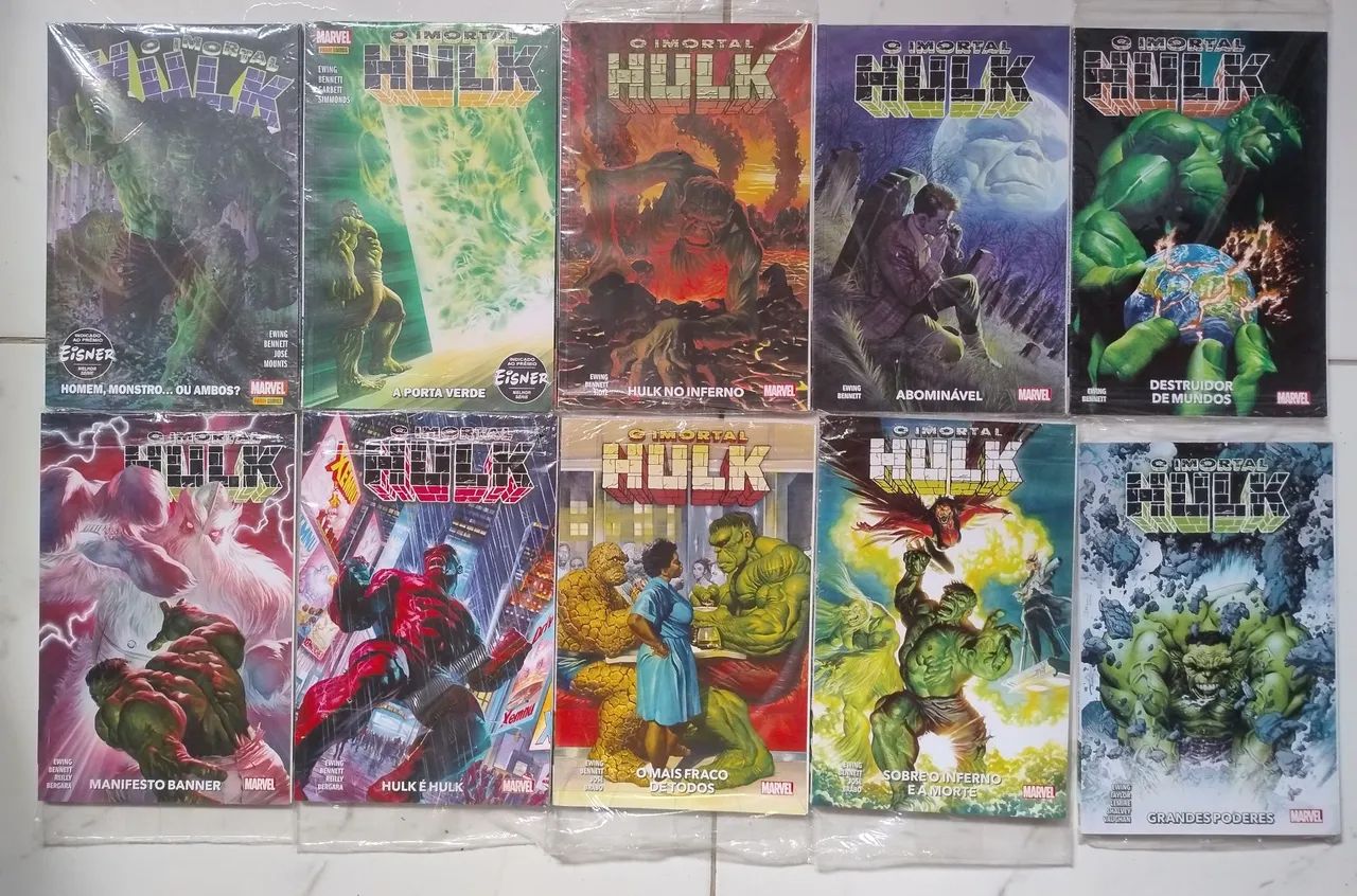 O Imortal Hulk Coleção Nova
