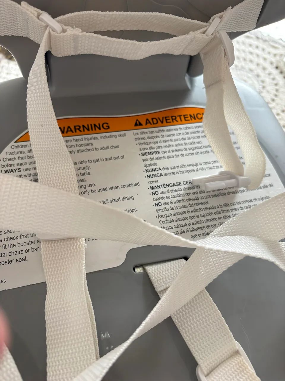 Cadeirinha para bebê comer desmontável  - Foto 4