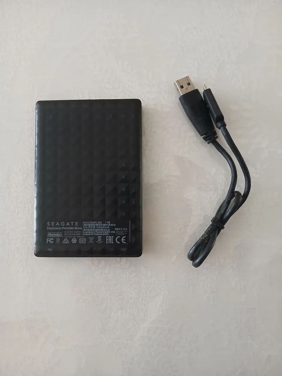 HD Externo Portátil Seagate Expansion 1TB - USB 3.0 (Com Cabo) - Foto 2