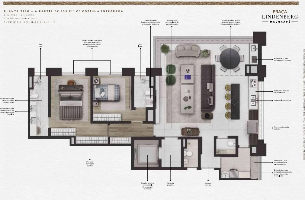 PLANTA 135m²