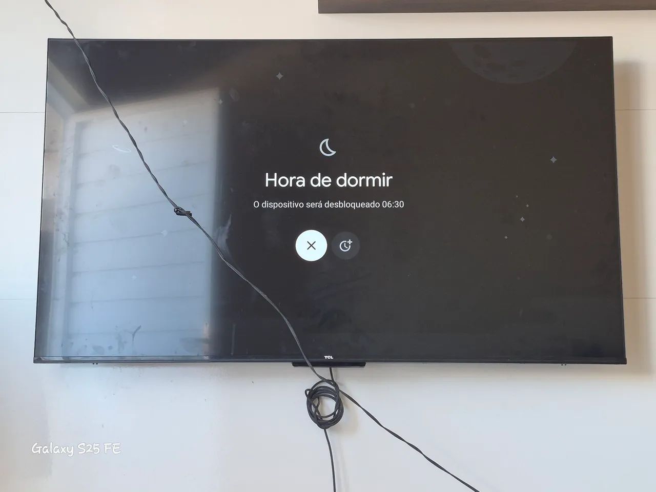 Tv TCL 50" apenas precisando resetar