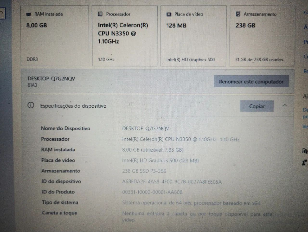 Notebook Lenovo ideapad320 - Foto 4