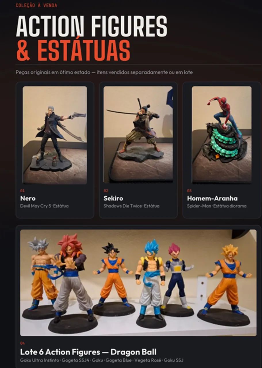 Coleção de Action figure