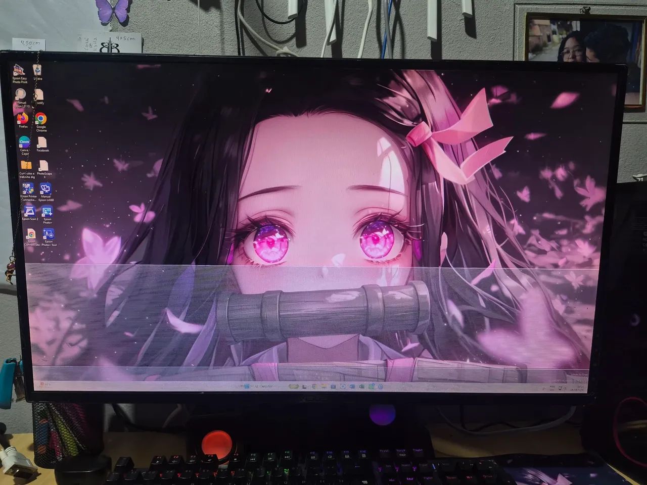 Monitor asus 27pol com defeito  - Foto 2