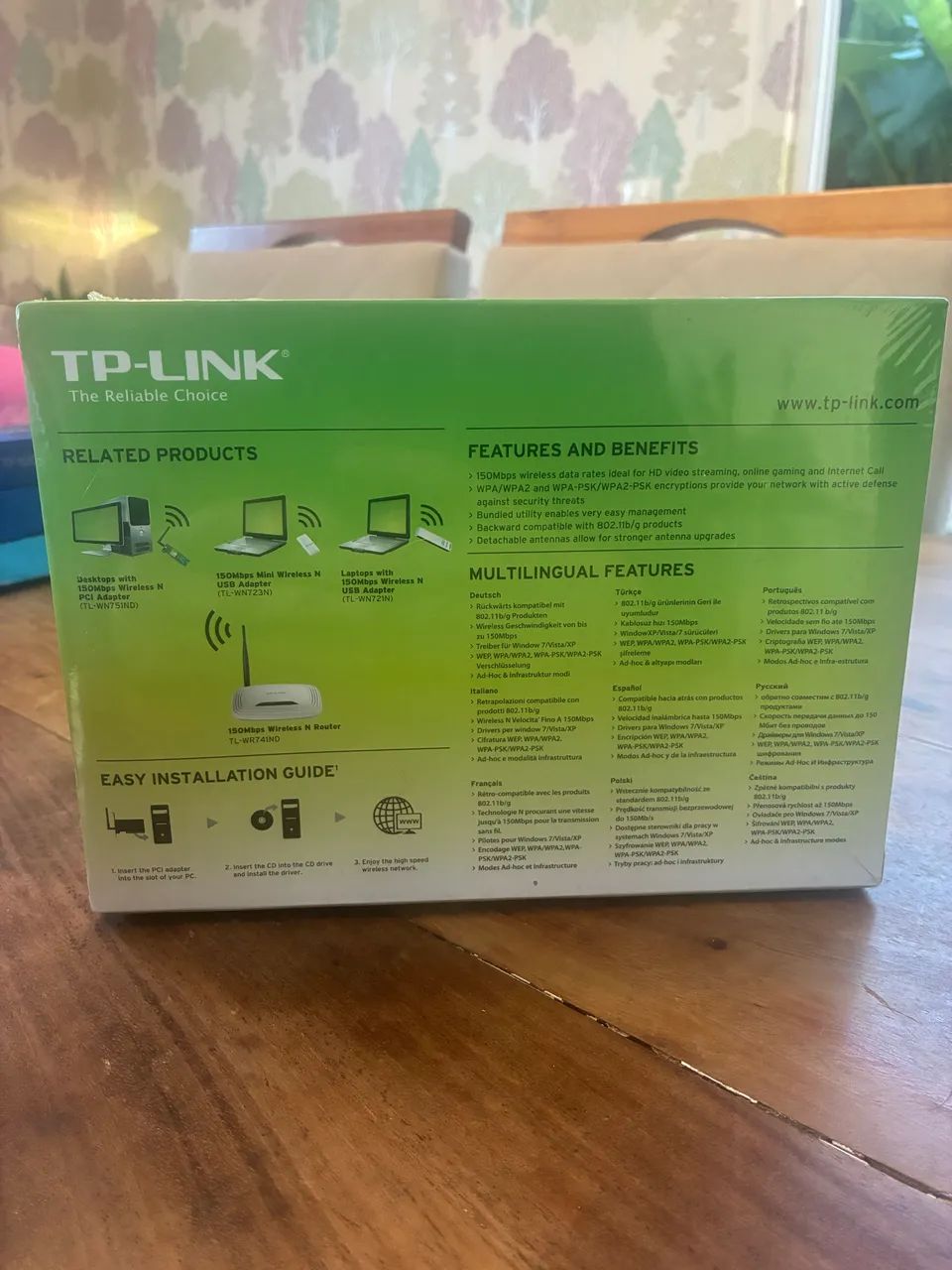 Adaptador de Rede TP-Link TL-WN751ND - Foto 2