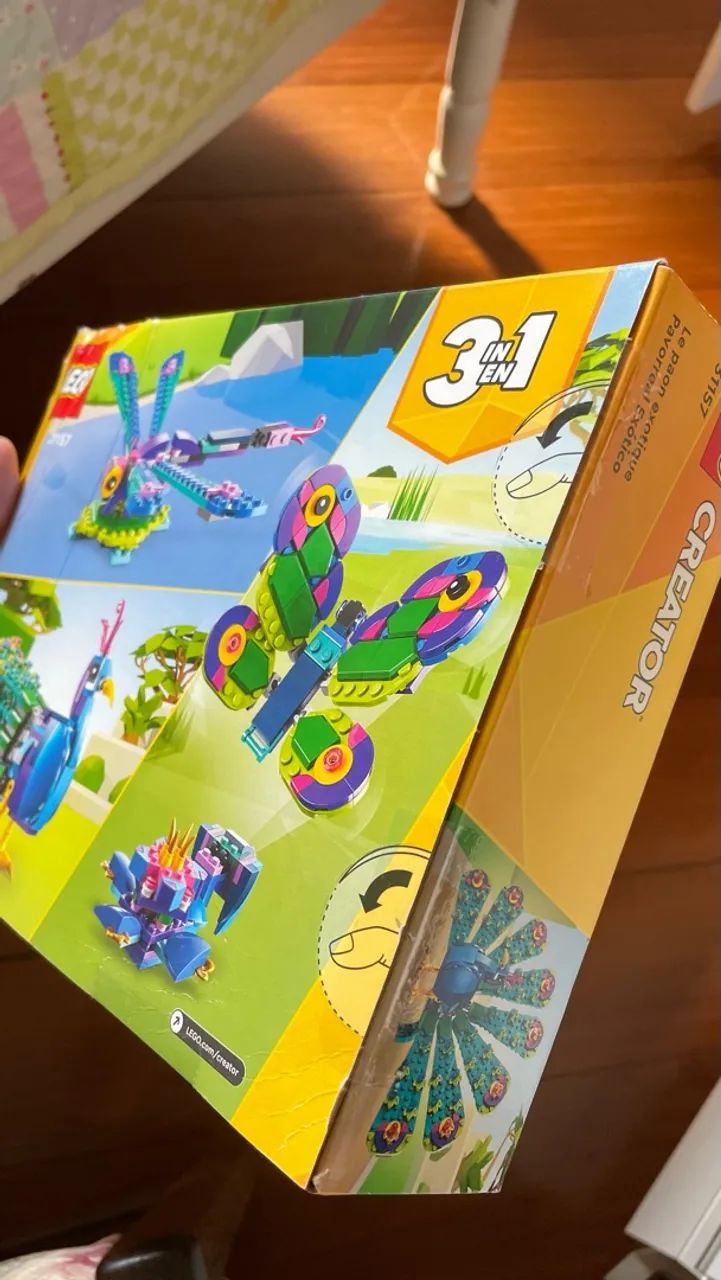 LEGO Creator 3 em 1 Pavão Exótico - Foto 3
