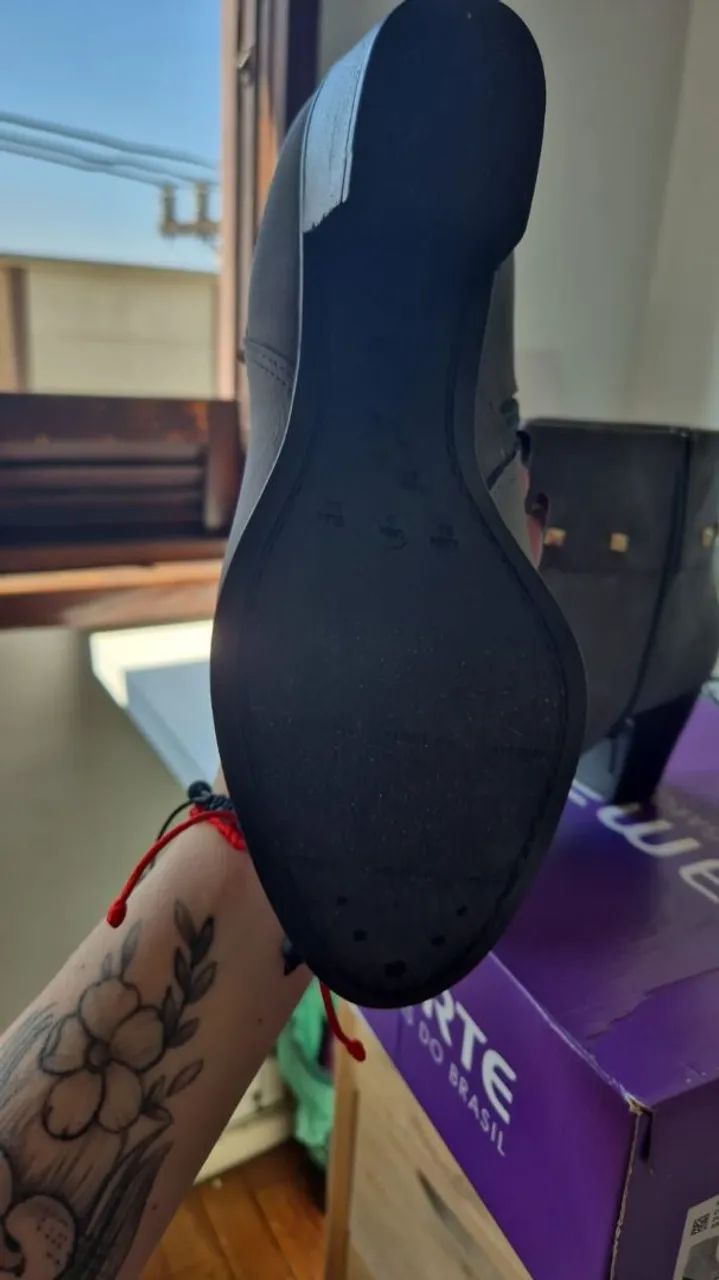 Bota viamarte cinza  - Foto 3