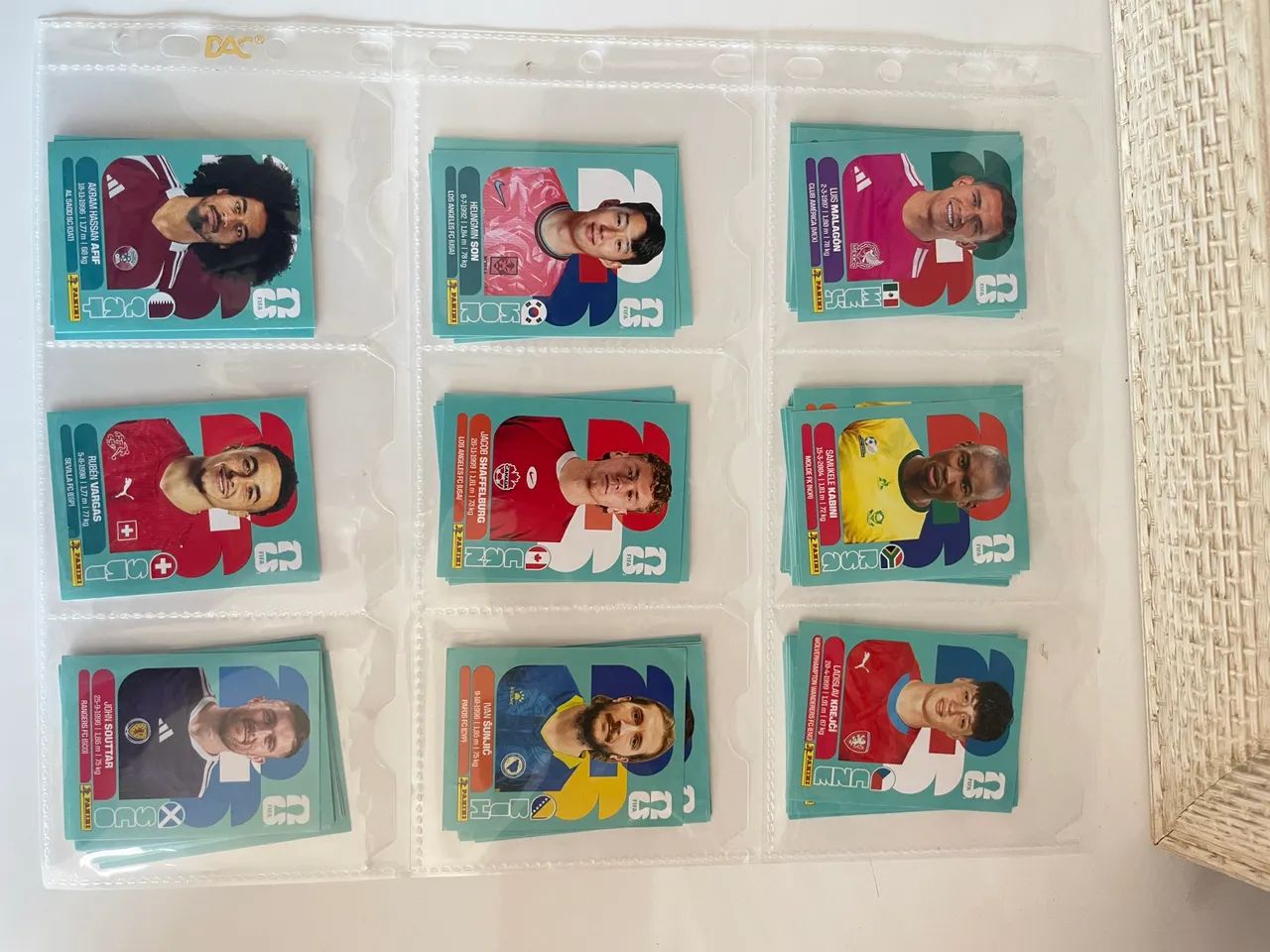 Figurinhas da copa 