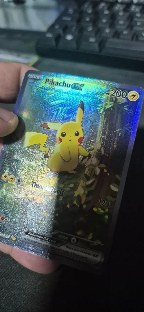 Card Pikachu Floresta Proxy - Foto 3