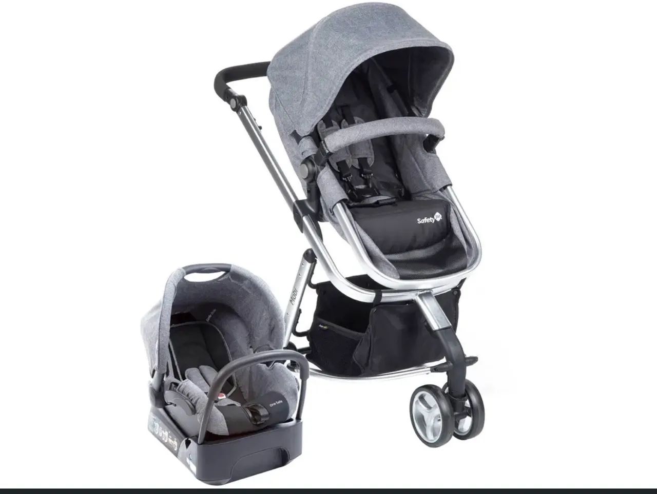 Carrinho de bebê + bebê conforto 