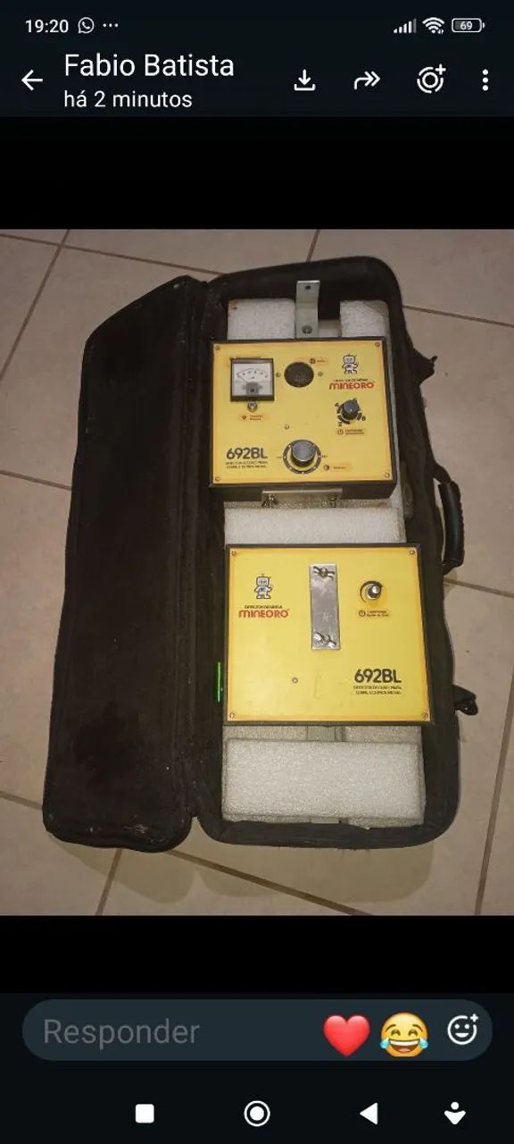 Detector mineoro  para tesouro, - Foto 2