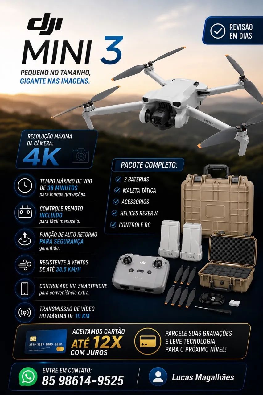 Drone DJI mini 3 Standard - Foto 4