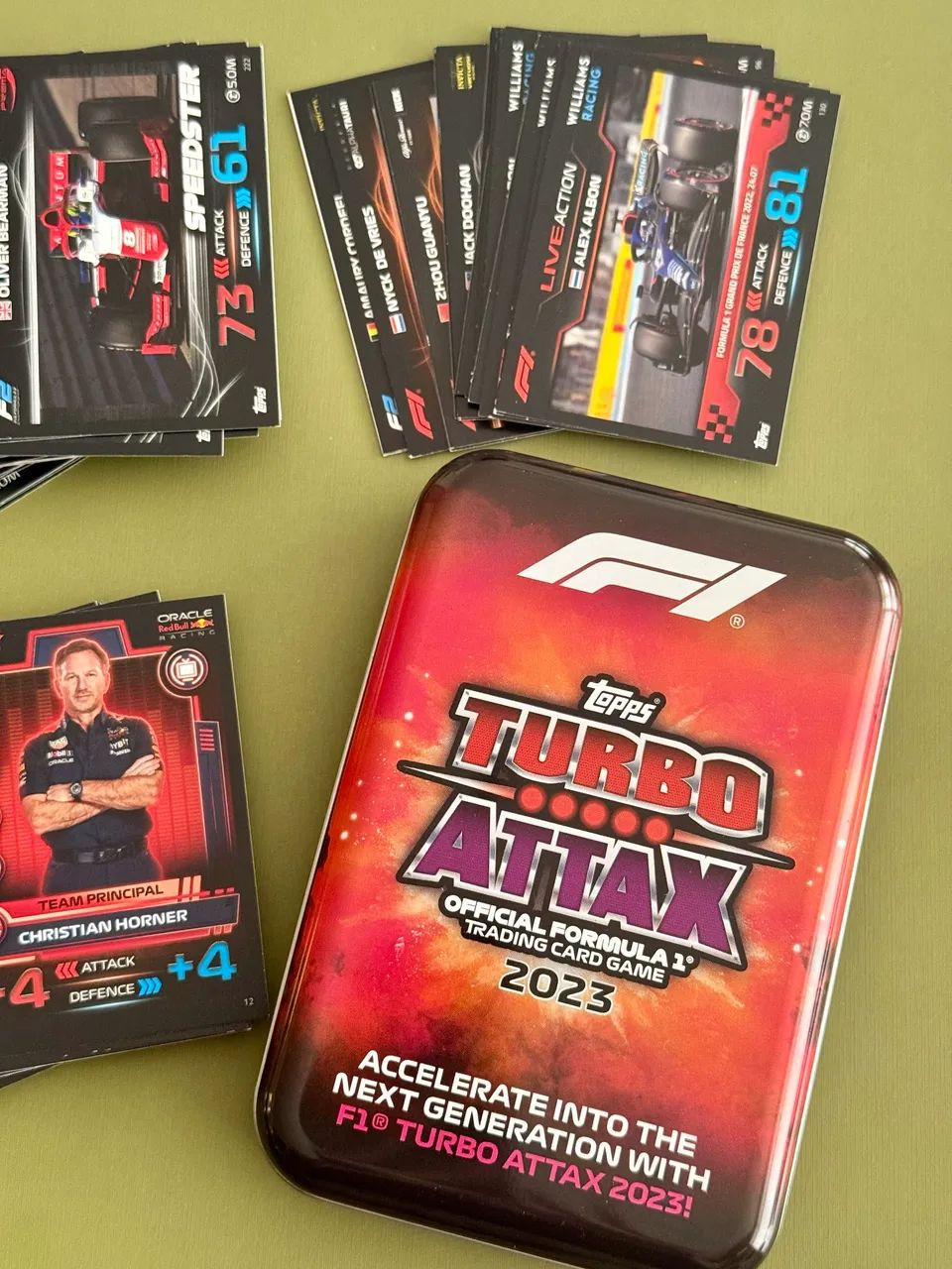 Lote Cards Fórmula 1 Turbo Attax 2023 - Foto 3