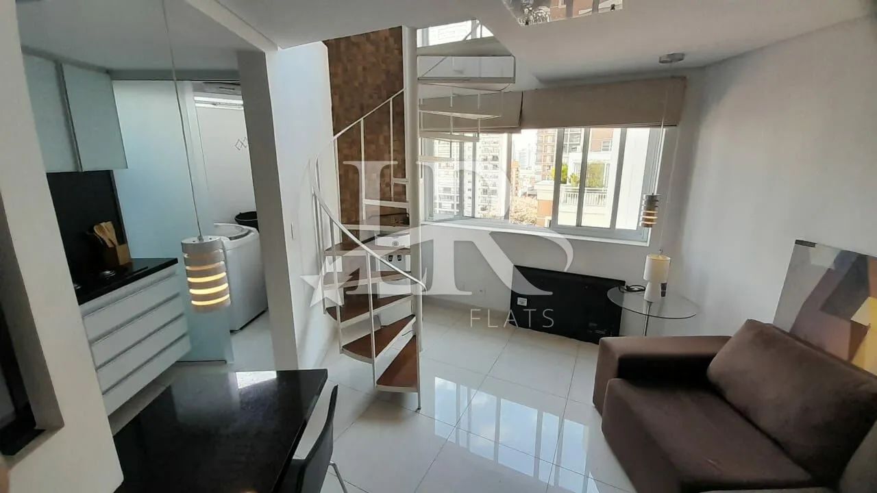 LR Flats Apartamento e Studio - Duplex mobiliado para alugar na Vila Nova Conceição. - Foto 4