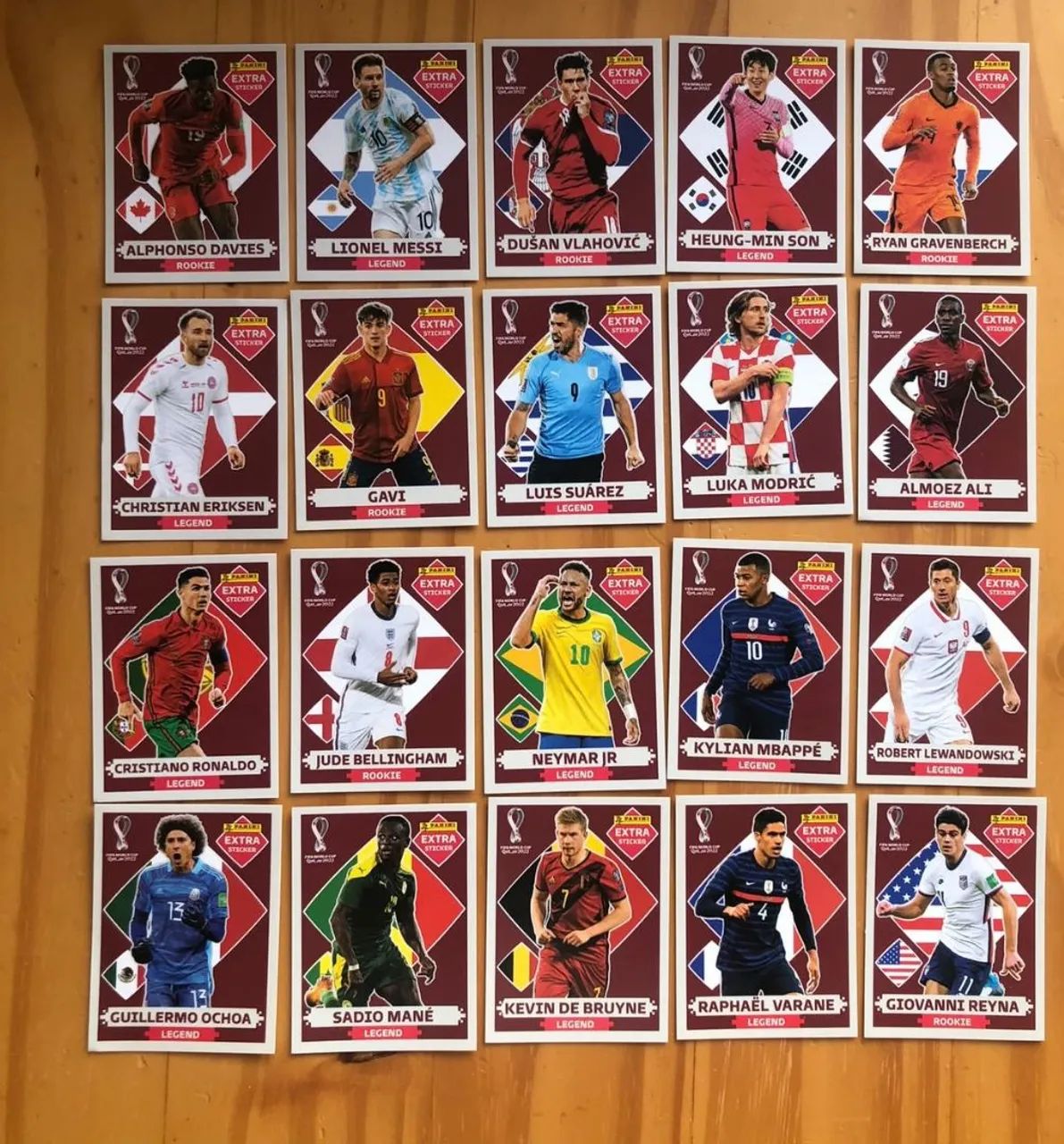FIGURINHAS LEGENDS 2022 - Foto 4
