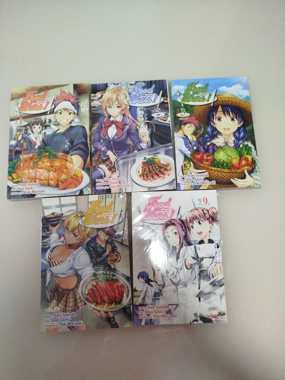 Food wars 1 ao 4 e 9