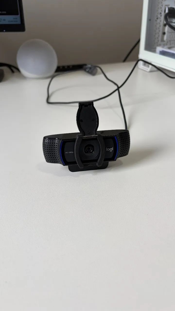 Webcam Logitech C920 - Ótimo estado - Foto 3