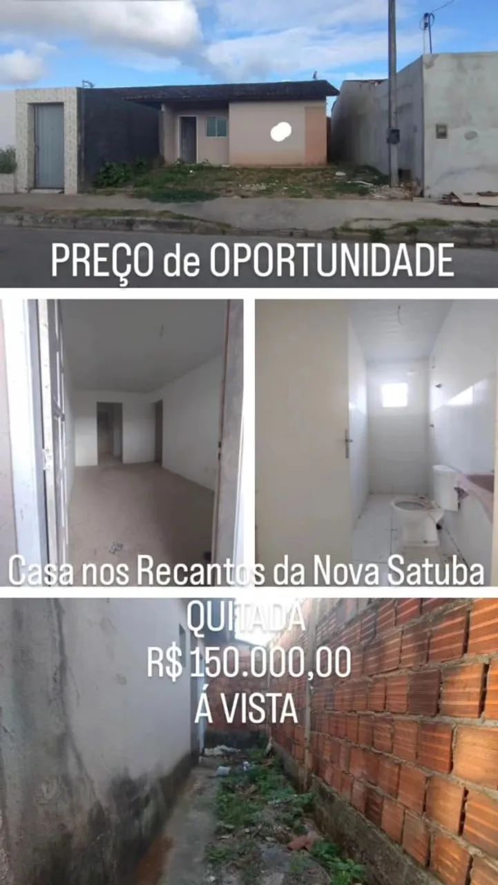 JV3 - Casa QUITADA  3/4 - Á VISTA  - Foto 4