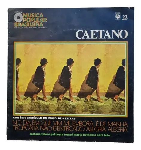 DISCO CAETANO (SEM CUSTA) + ENCARTE ORIGINAL