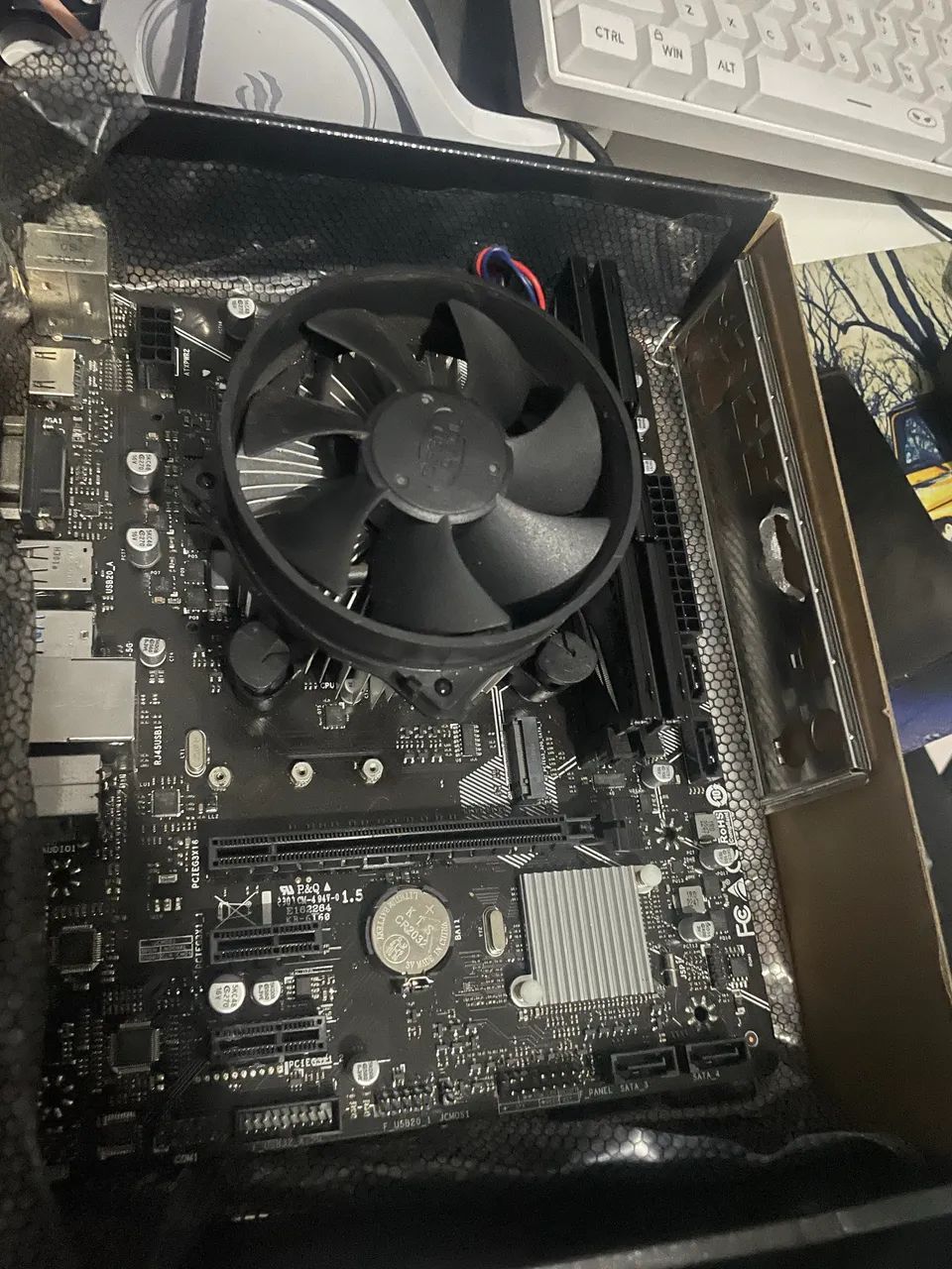 Kit placa mãe i3 décima geração 