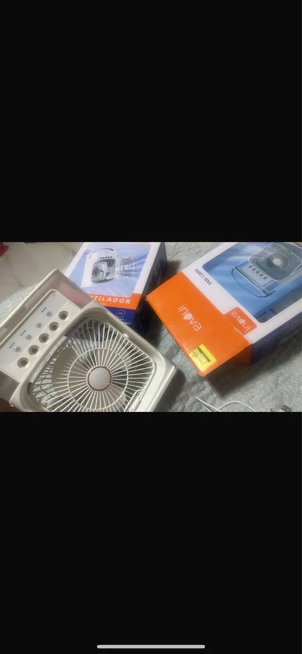 4 unidades de Ventiladores Portáteis para várias ocasiões, incluindo acampamento - Foto 4