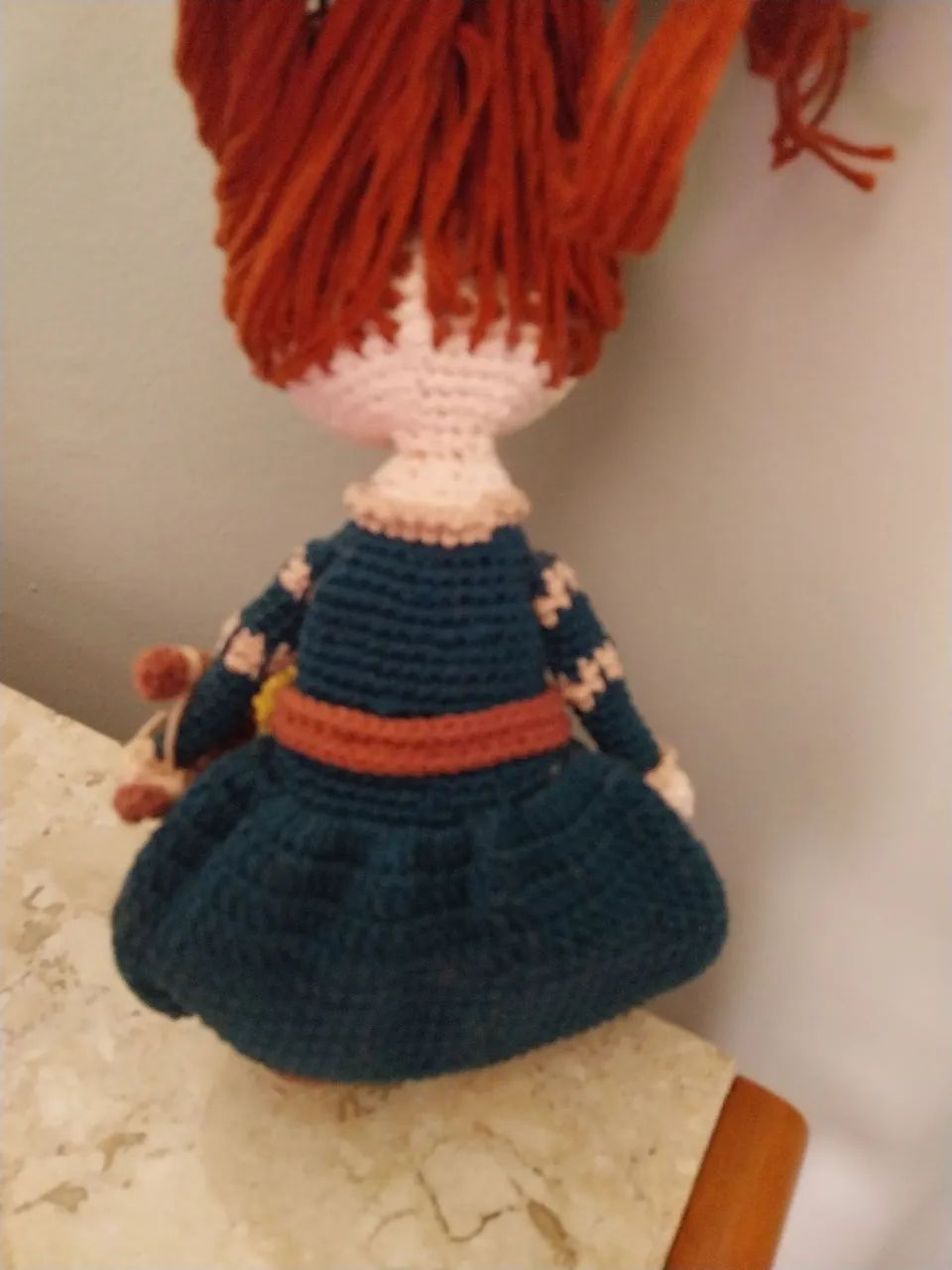 Princesa Mérida (Valente) em Amigurumi. - Foto 4