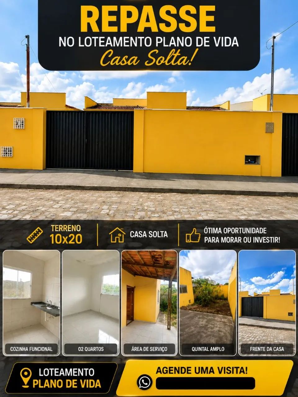 Repasse no Plano de vida / R$ 55.000