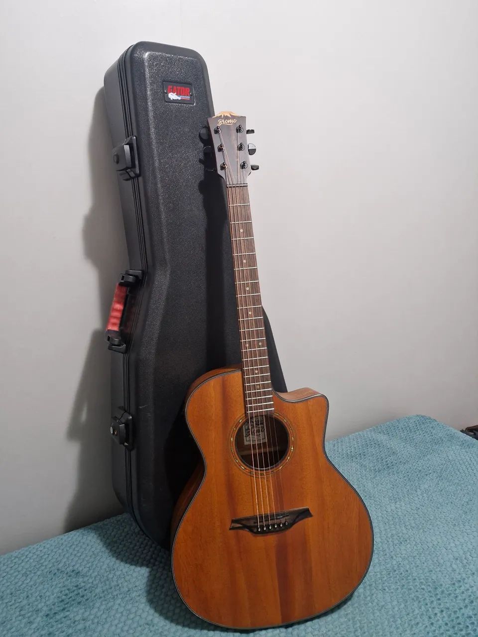 Violão + case Gator - Foto 5