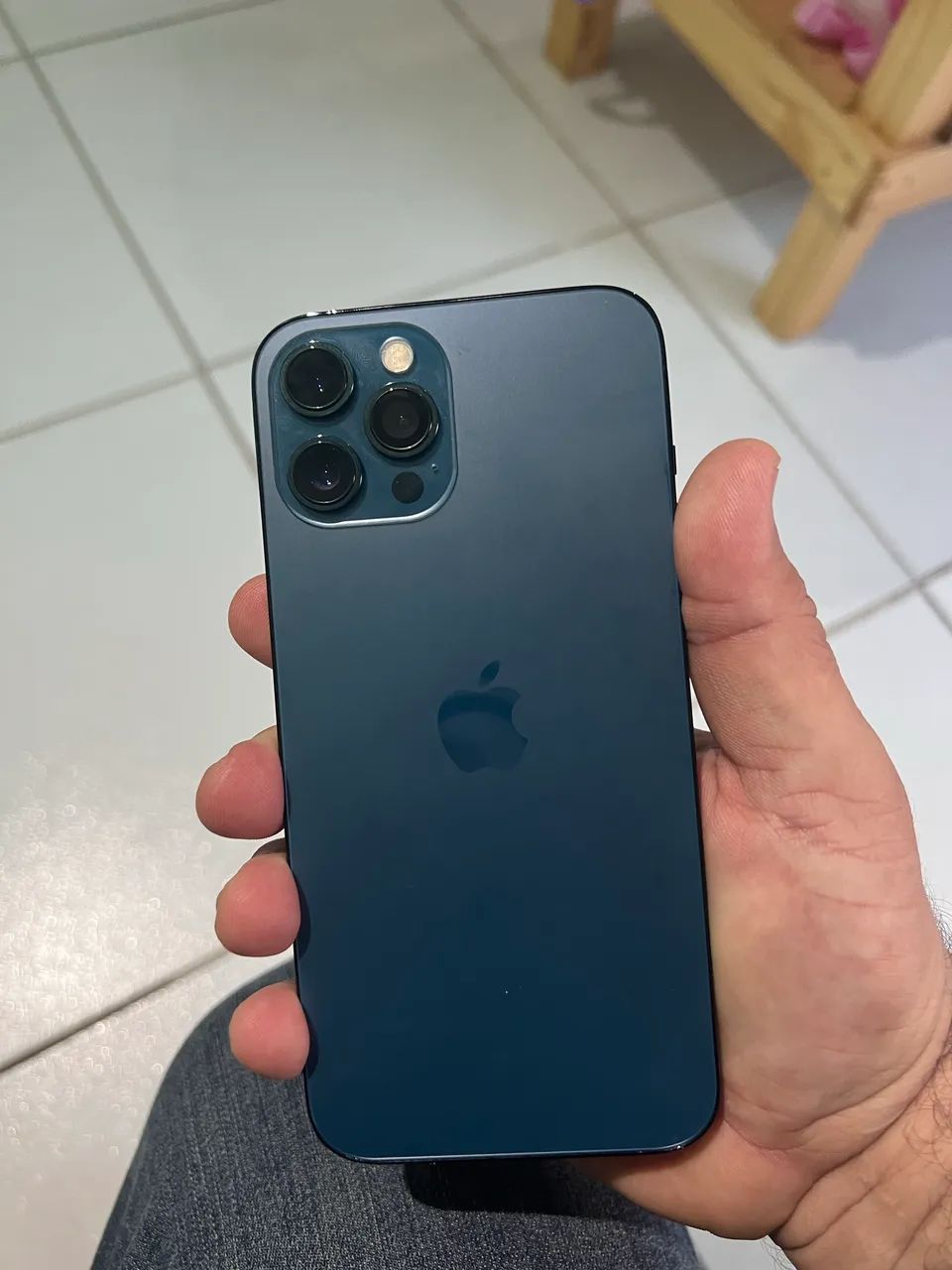 iPhone 12 Pro Max 256gb Face ID ok só tela trocada premium