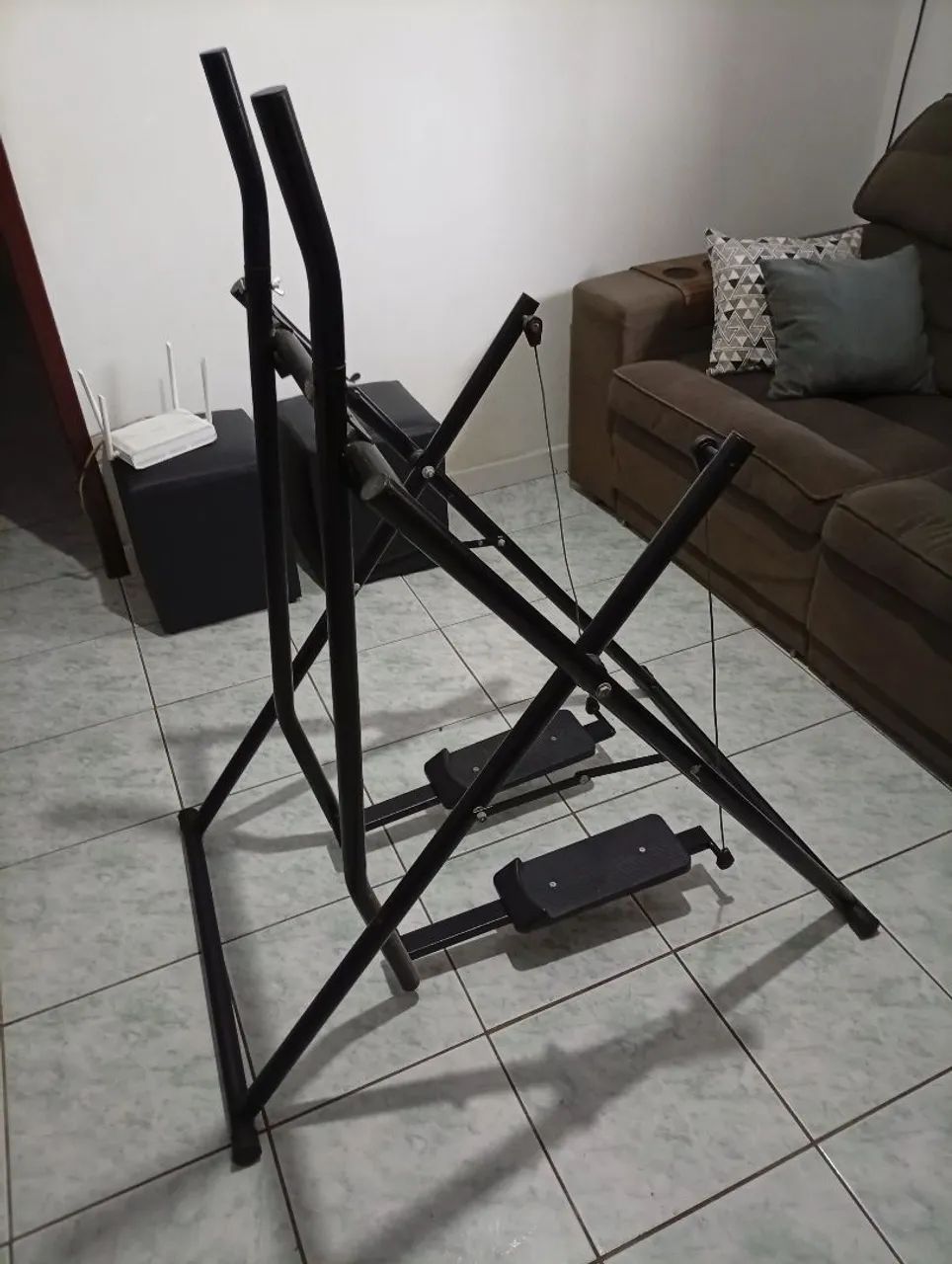 Vendo simulador de caminhadas 