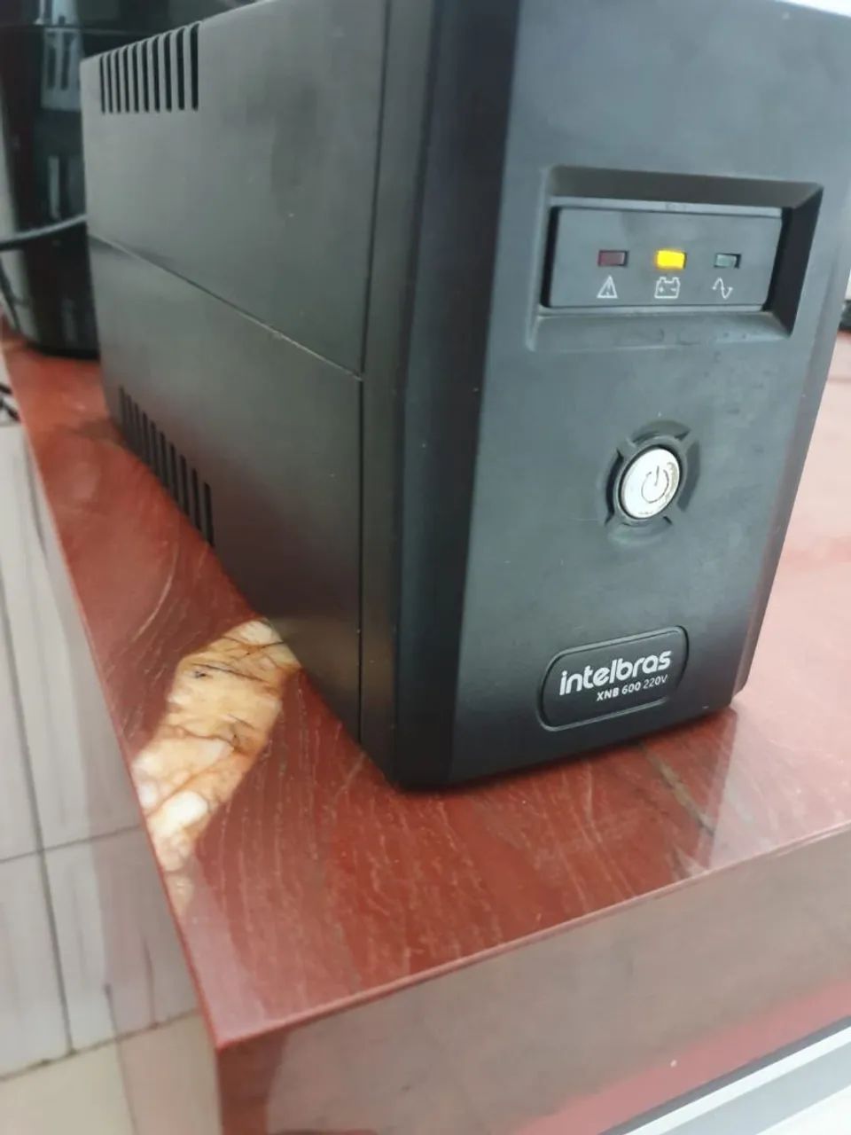 NOBREAK INTELBRAS XNB 600VA 220V FUNCIONANDO - Foto 3