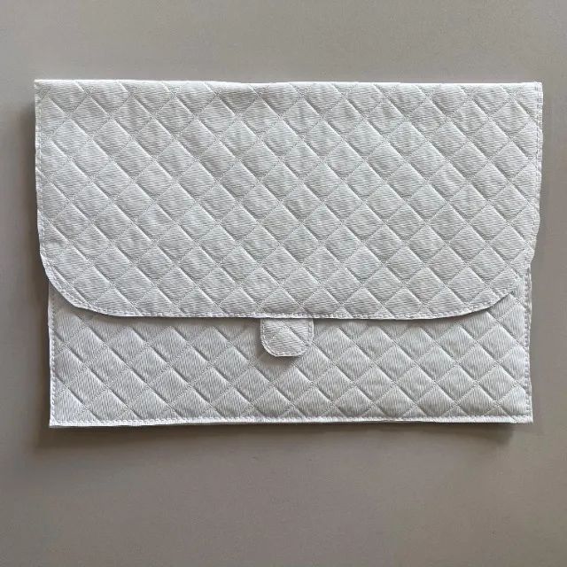 Pasta envelope em couro sintético - Foto 4