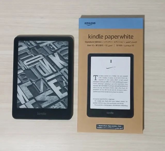 Kindle Paperwhite Signature Edition (32GB) - 12ª Geração - Faço