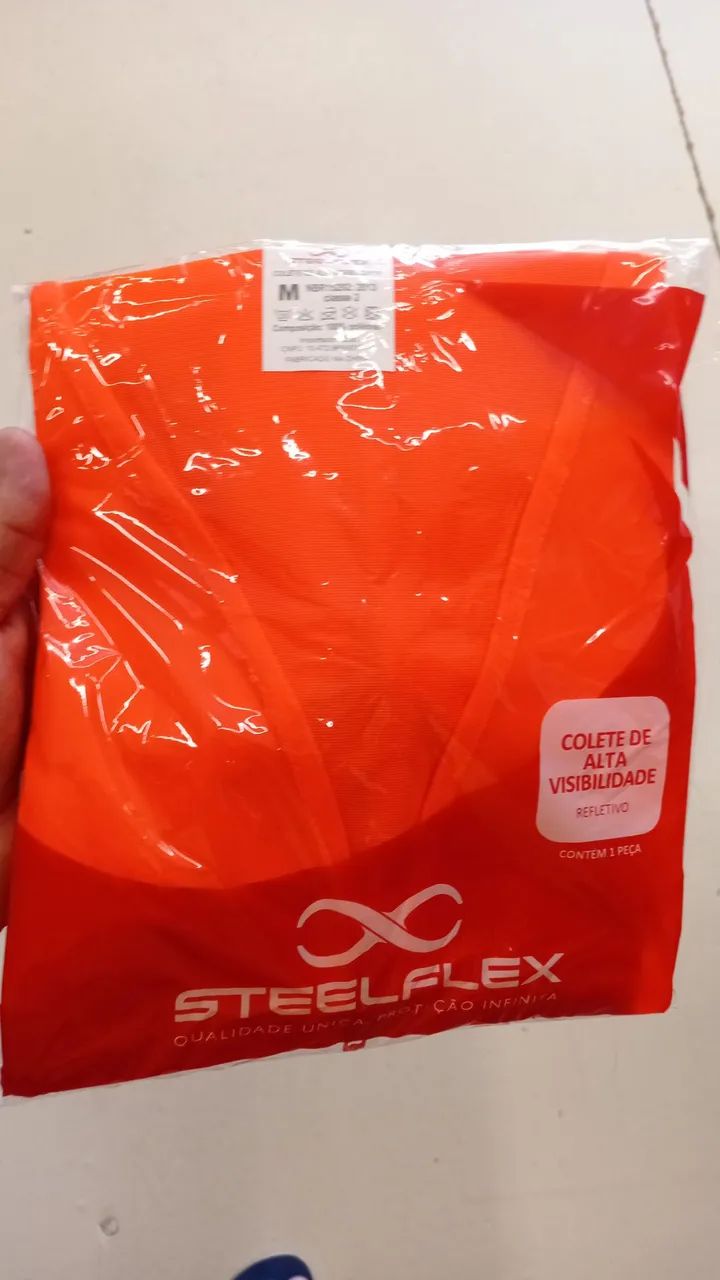 COLETE REFLETIVO + LUVAS | KIT PARA MOTOBOY E DELIVERY - Foto 5