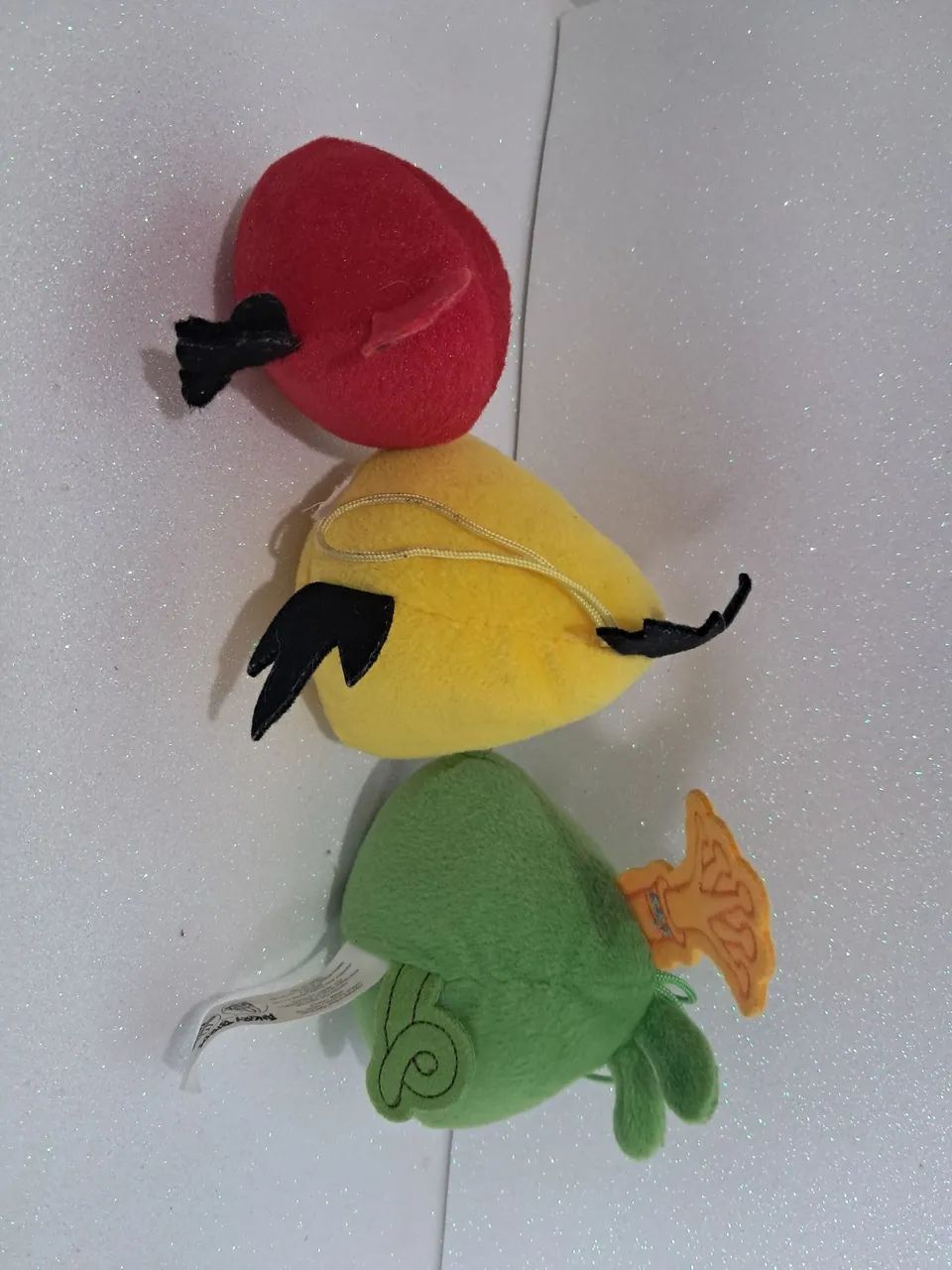 Lote Miniatura Pelúcia Angry Birds  - Foto 2