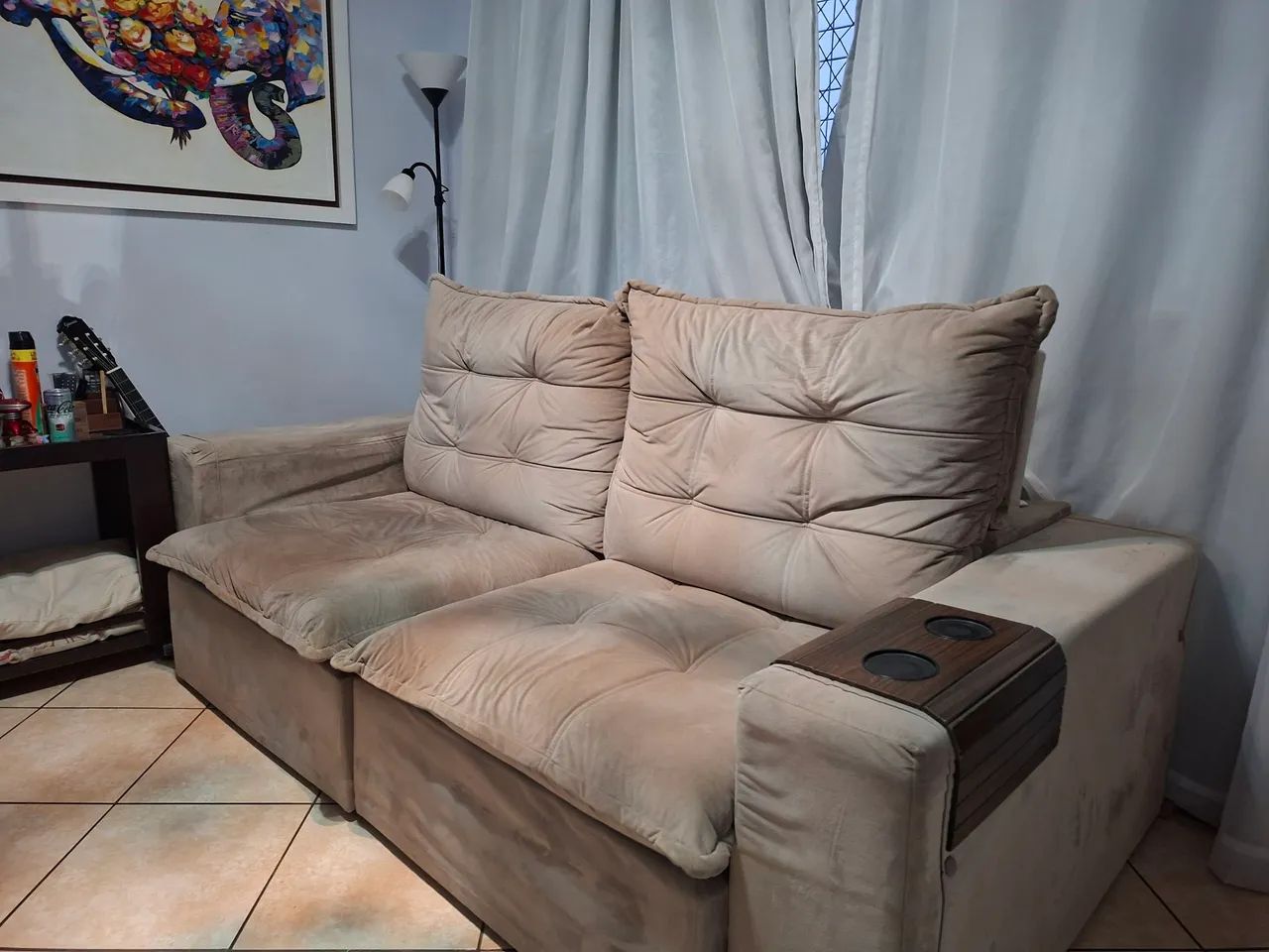 Sofá grande e aconchegante  - Foto 4