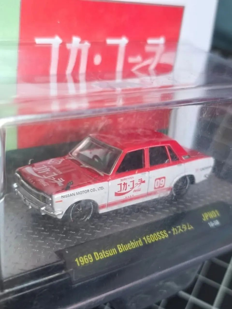 69 Datsun Bluebird 160SSS Coca Cola - M2 Machines - Brinquedos e