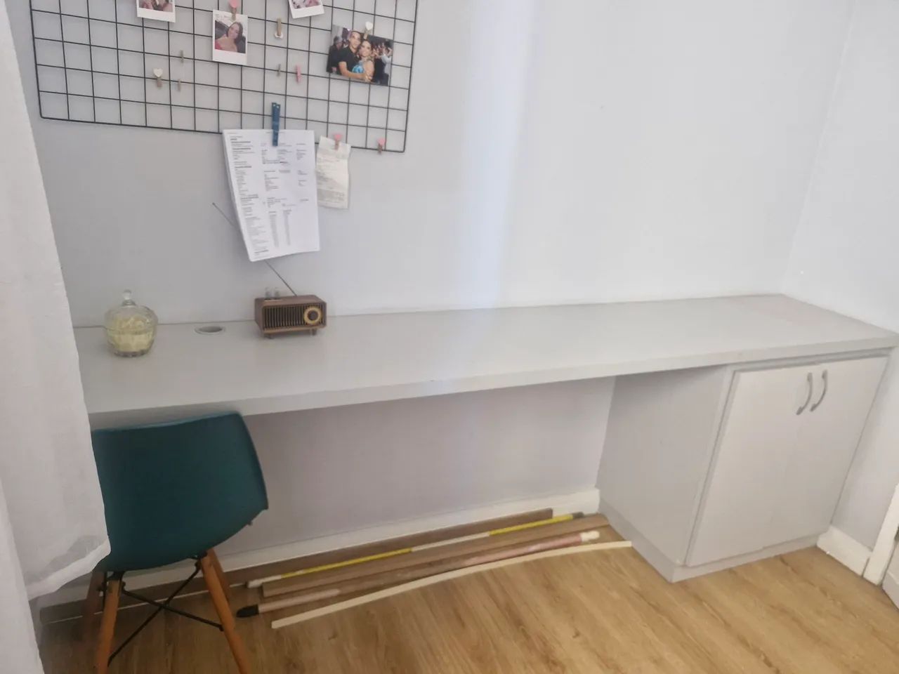 Mesa escritorio 45 x 245 cm