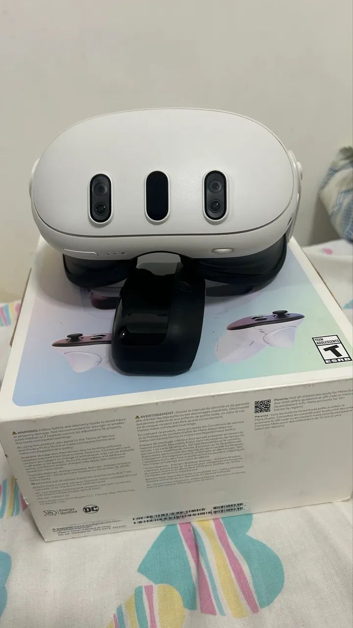 Meta quest 3 512 GB + Bobovr + bateria   - Foto 5